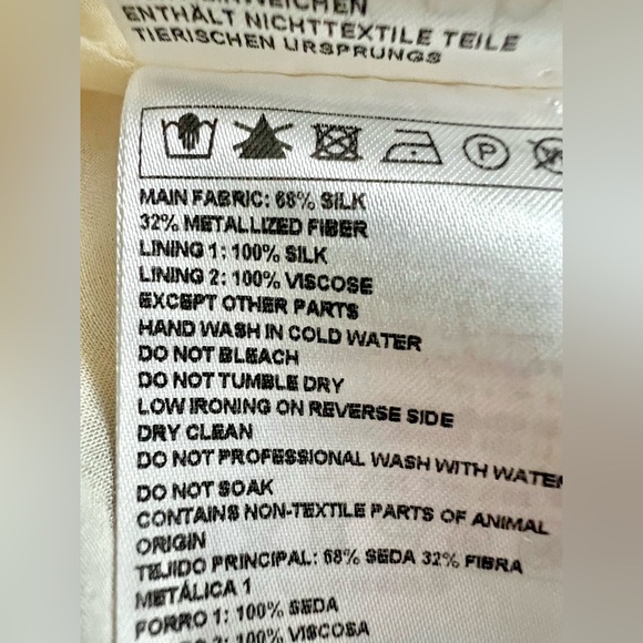 BA&SH || Gullian Metallic Gold Bronze Maxi Dress Open Back Size US 2 XS - Picture 10 of 12